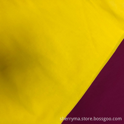 100% cotton poplin spandex plain dyed